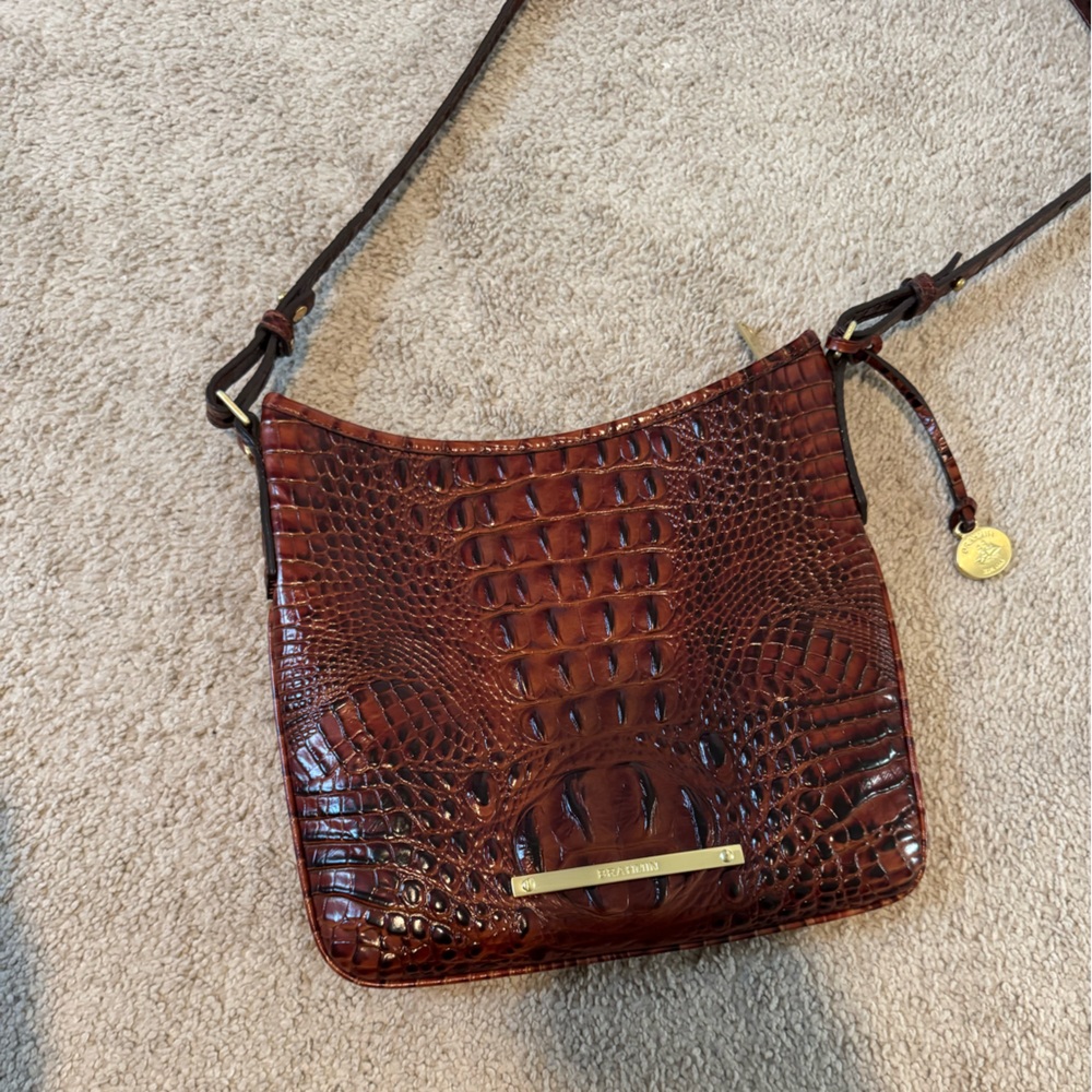 Brahmin Pecan Crossbody Bag